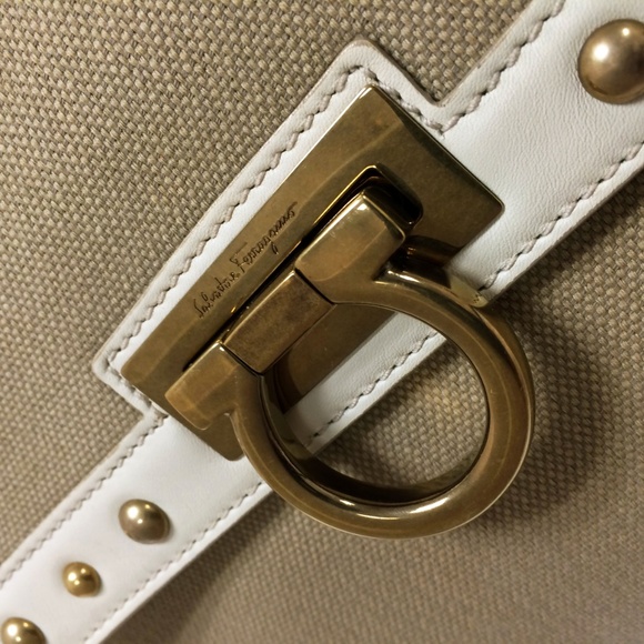 Salvatore Ferragamo Sofia Desert Satchel - Picture 5 of 8
